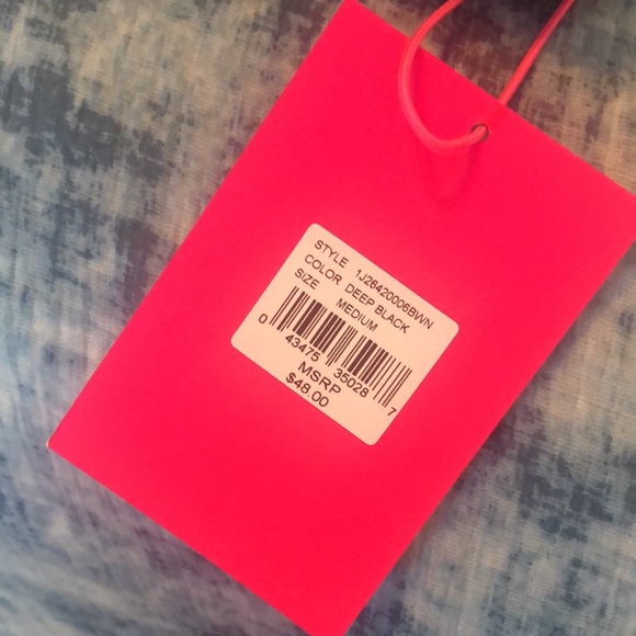 JUICY COUTURE black sports bra/top size medium - Picture 3 of 6